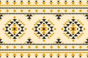 tapis ethnique motif ikat art. motif harmonieux d'ikat ethnique géométrique en tribal. façon mexicaine. vecteur