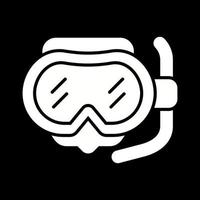 icône de vecteur de masque de plongée