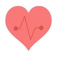 icône cardiogramme, adaptée à un large éventail de projets créatifs numériques. vecteur