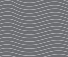 motif de lignes de vague incurvée sur fond blanc. motif de lignes rayées à ondes diagonales pour le modèle de toile de fond et de papier peint. lignes grises courbes simples avec texture de rayures répétées. fond rayé, vecteur