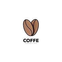 vecteur de conception de modèle de logo de café