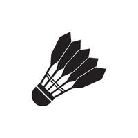 icône de volant et de raquette, conception d'illustration de logo vecteur