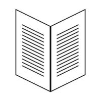 vecteur de logo de livre