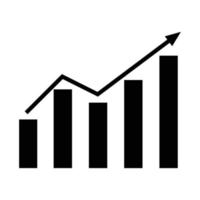 vecteur d'icône statistique