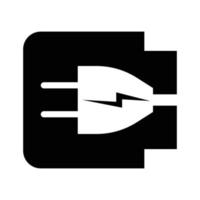 vecteur de logo de chargeur