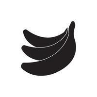 logo de banane, conception de vecteur d'illustration d'icône