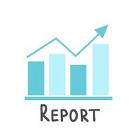 schéma, rapport. modèle d'infographie d'entreprise. illustration pour l'impression, les arrière-plans et les couvertures. l'image peut être utilisée pour les cartes de vœux, les affiches et les autocollants. isolé sur fond blanc.. vecteur