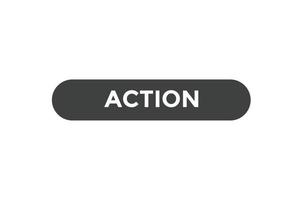 modèles de bannière web de bouton d'action. illustration vectorielle vecteur