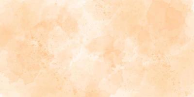 arrière-plan aquarelle brun orange doux, éclaboussures de couleur, aquarelle abstraite dessinée à la main pour papier peint, carte de voeux, affiche, conception, couverture, invitation. illustration vectorielle vecteur
