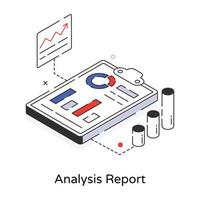 rapport d'analyse tendance vecteur