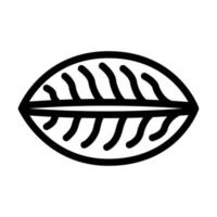 illustration vectorielle de l'icône de la ligne de boulette momo vecteur