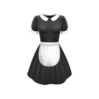 robe femme noire vecteur