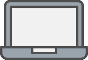 icône de vecteur d & # 39; ordinateur portable
