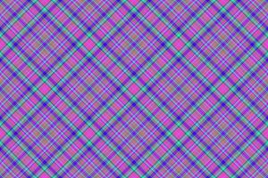 vérifier le tartan de fond. motif à carreaux sans couture. texture vectorielle de tissu textile. vecteur