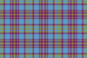 plaid vectorielle continue. vérifier le tartan de texture. motif de tissu textile de fond. vecteur