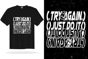 typographie moderne citations de lettrage inspirant vecteur conception de t shirt