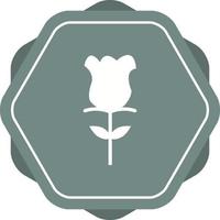 icône de glyphe de vecteur rose unique