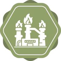 icône de vecteur de gaz naturel