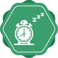 icône de vecteur de temps de sommeil