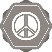 icône de vecteur de paix