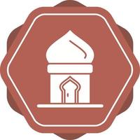 icône de vecteur de porte masjid