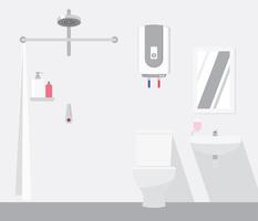 Vecteur gratuit de salle de bain