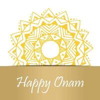 bonne carte onam. vecteur