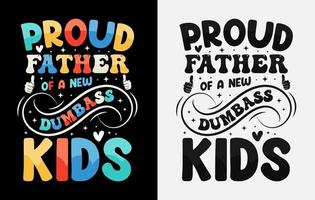 conception de t-shirt fête des pères, t-shirt bonne fête des pères, t-shirts papa, t-shirt typographie, vecteur