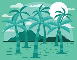 illustration de palmier