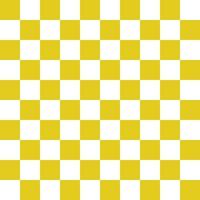 motif de vérification sans couture jaune et blanc vecteur