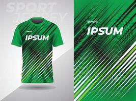 conception de maillot de sport de tshirt abstrait vert pour le football football courses jeux motocross cyclisme course à pied vecteur