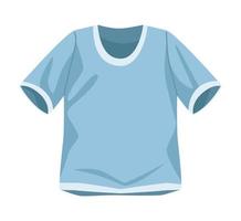 accessoire vestimentaire chemise bleu bébé vecteur
