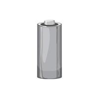 illustration vectorielle de batterie vide énergie dessin animé vecteur