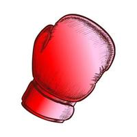 gant de boxe pour vecteur de couleur sport actif