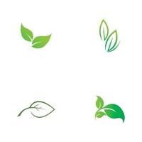 création de logo vectoriel feuille d'arbre, concept écologique