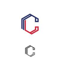 symbole d'icône logo minimalisme créatif vecteur