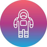 icône de vecteur de costume d'astronaute