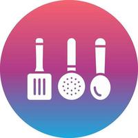 icône de vecteur d'outils de cuisine