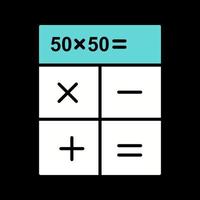 icône de vecteur de calculs