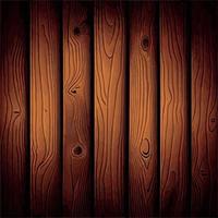 fond de planche de texture de bois réaliste, motif de texture de fibre - vecteur