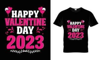 bonne saint valentin 2023 vecteur