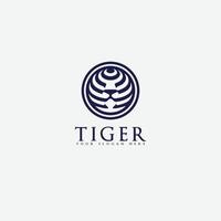 vecteur de logo de tigre