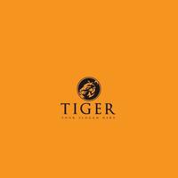 vecteur de logo de tigre