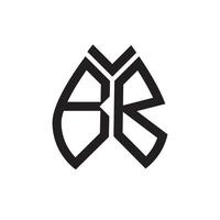 bb lettre logo design.bb créatif initial bb lettre logo design. concept de logo de lettre initiales créatives bb. vecteur