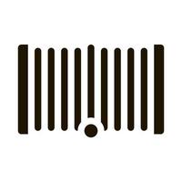 illustration de glyphe de vecteur d'icône d'équipement de treuil