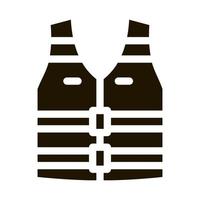 illustration de symbole vecteur icône gilet de sauvetage