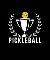 pickleball illustration vecteur tshirt desgn