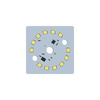 modèle de vecteur de logo de conception de carte de circuit imprimé pcb