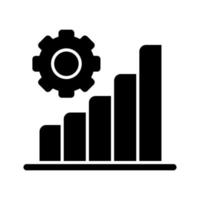 icône de vecteur de croissance