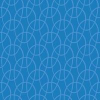 motif de formes circulaires bleues dessinées à la main vecteur